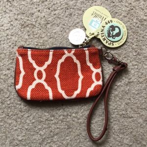 New Spartina 449 Wristlet Coin Purse and ID in Callahan